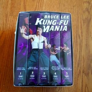Brand new Bruce Lee VHS set